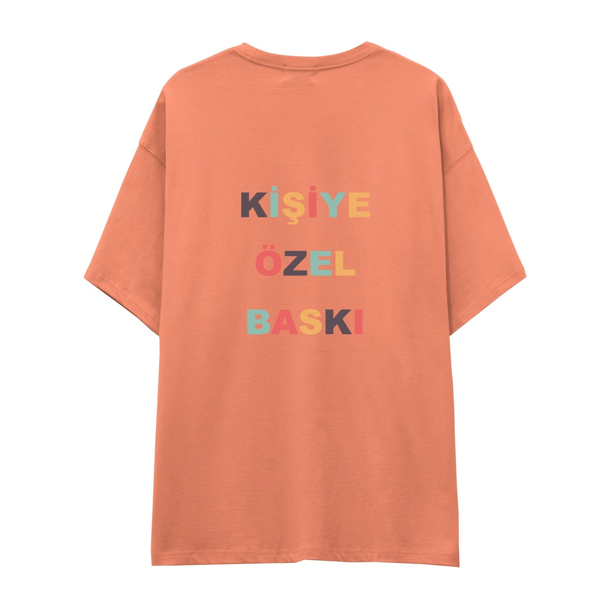 Kişiye Özel Baskılı Oversize Tişört
