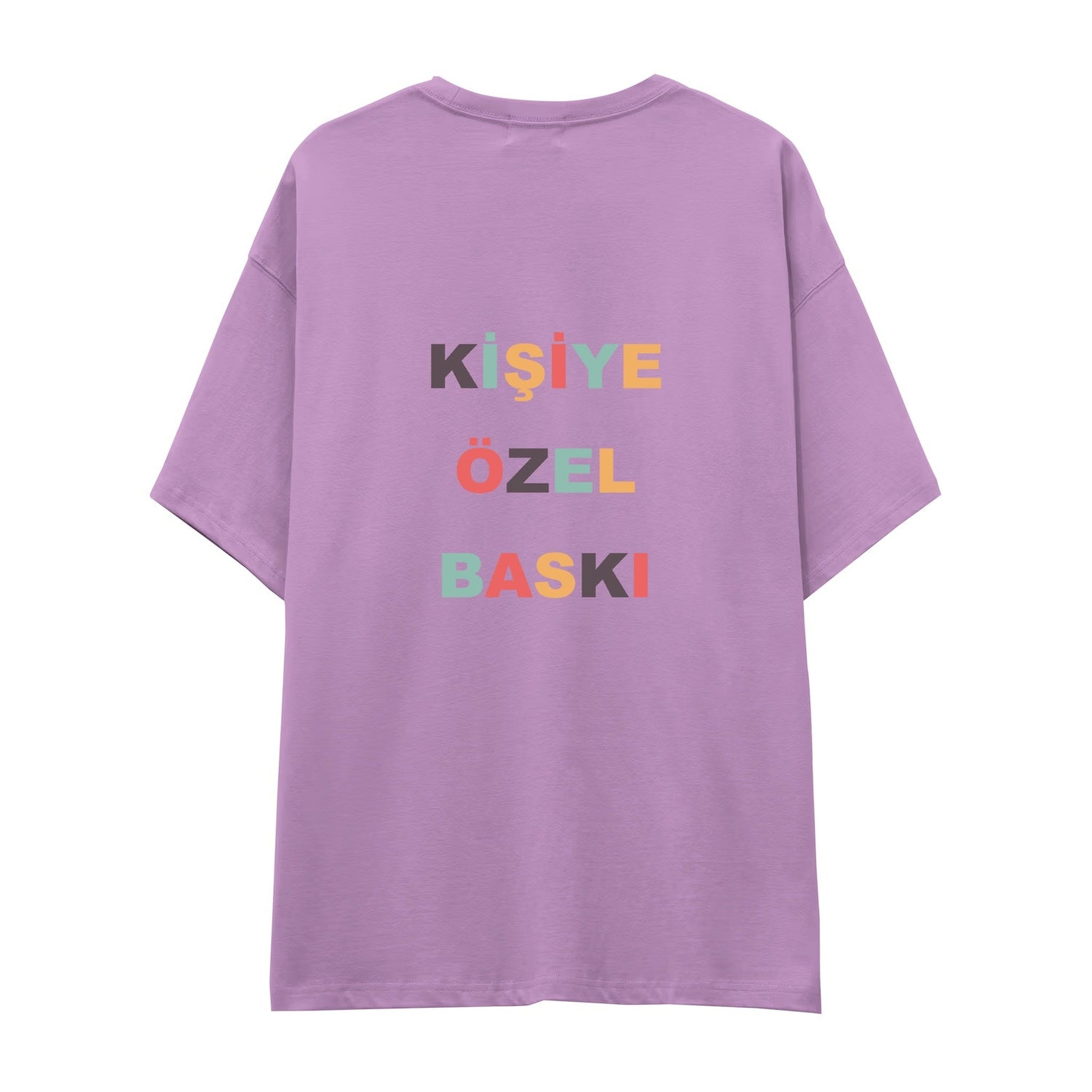 Kişiye Özel Baskılı Oversize Tişört