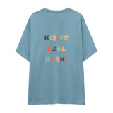 Kişiye Özel Baskılı Oversize Tişört
