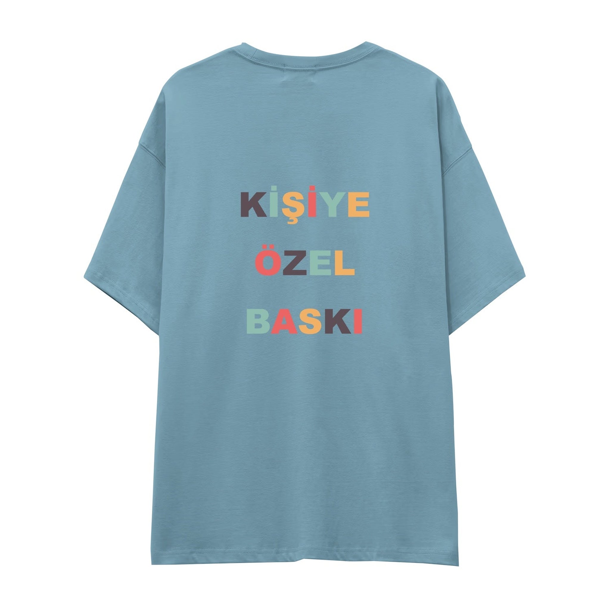 Kişiye Özel Baskılı Oversize Tişört