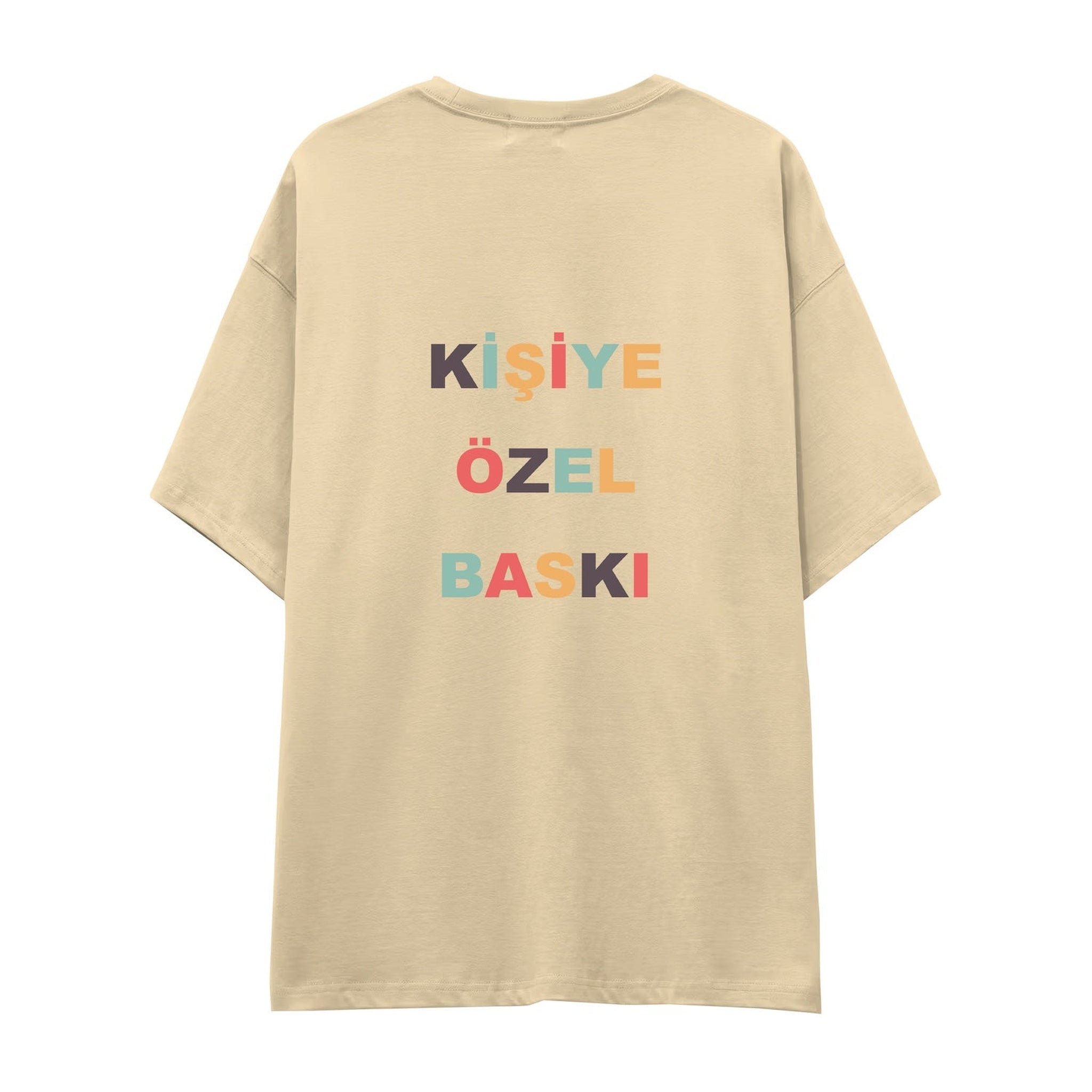 Kişiye Özel Baskılı Oversize Tişört
