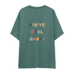 Kişiye Özel Baskılı Oversize Tişört