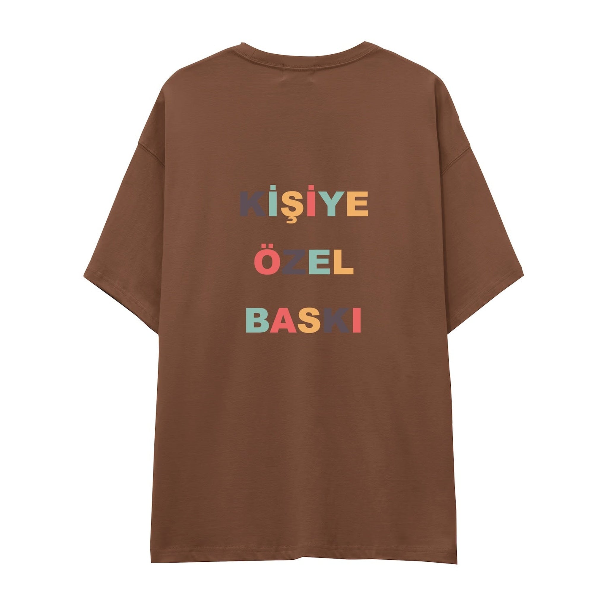Kişiye Özel Baskılı Oversize Tişört