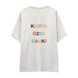 Kişiye Özel Baskılı Oversize Tişört