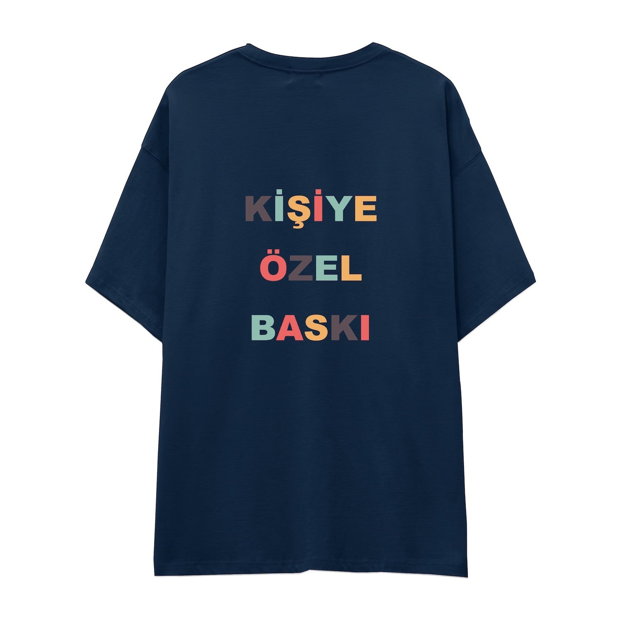 Kişiye Özel Baskılı Oversize Tişört