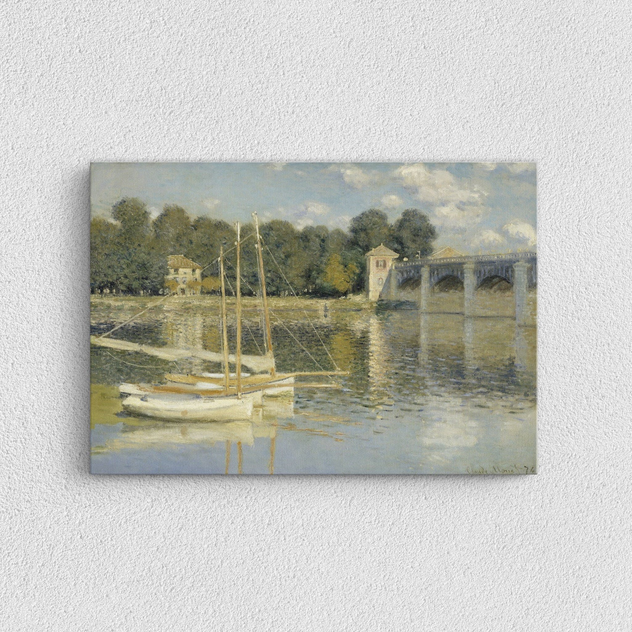 The Argenteuil Bridge Kanvas Tablo