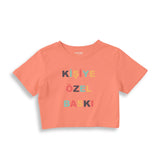 Kişiye Özel Baskılı Crop Tişört
