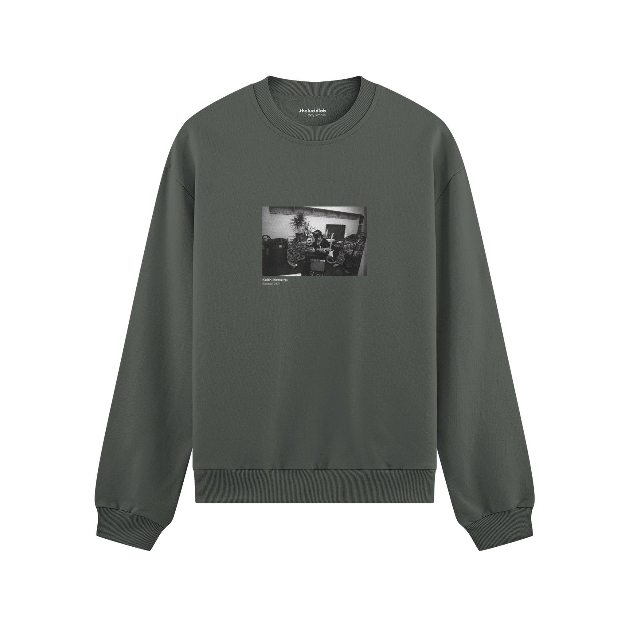 Keith Richards Boston 1975 Oversize Sweatshirt