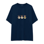 Diplomatic Monkeys Oversize Tişört