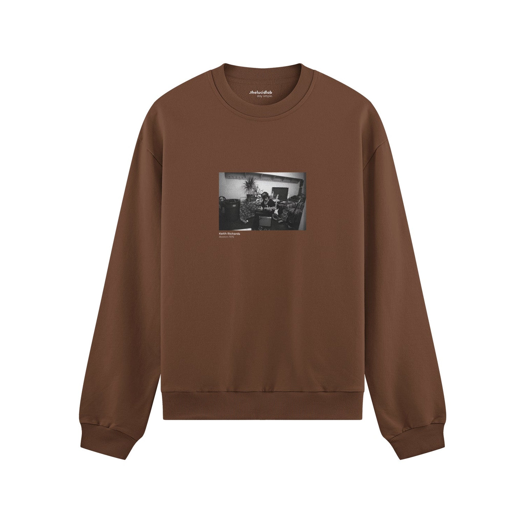 Keith Richards Boston 1975 Oversize Sweatshirt