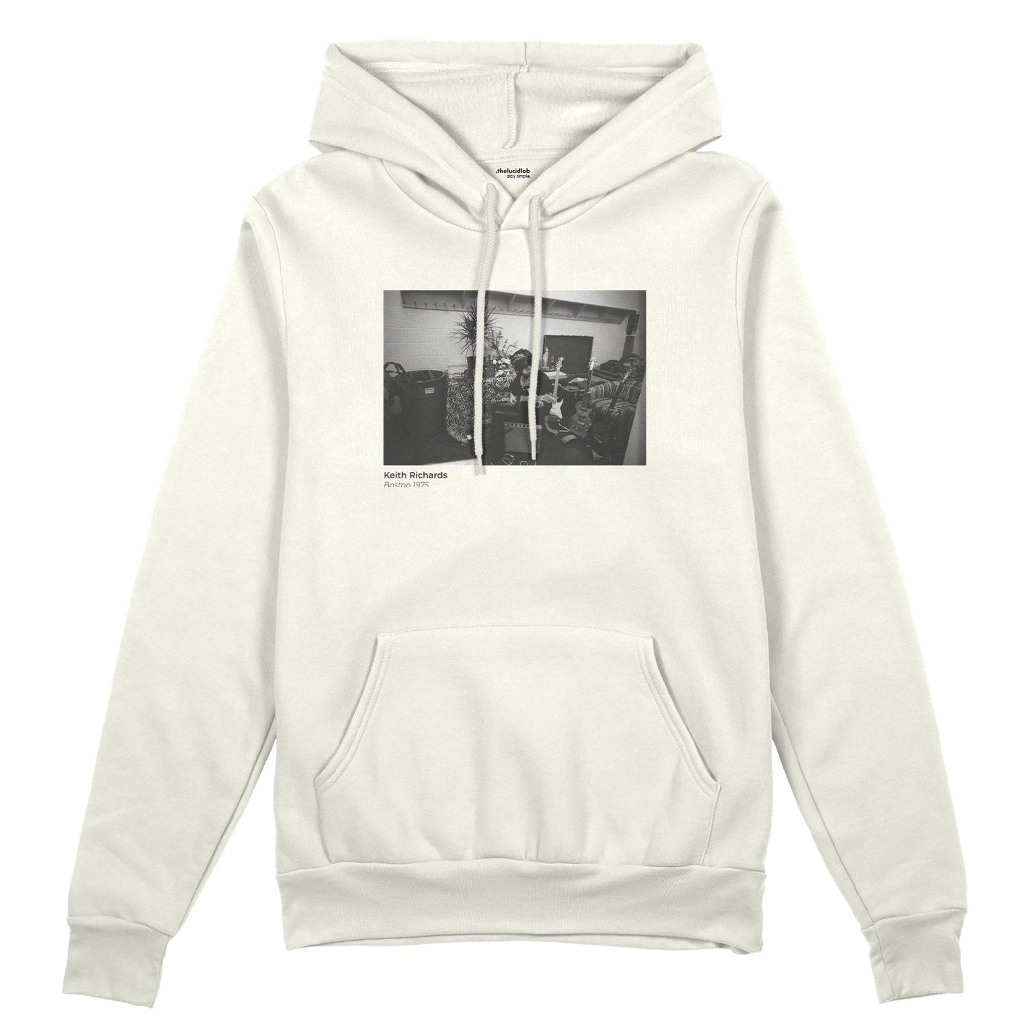 Keith Richards Boston 1975 Oversize Hoodie
