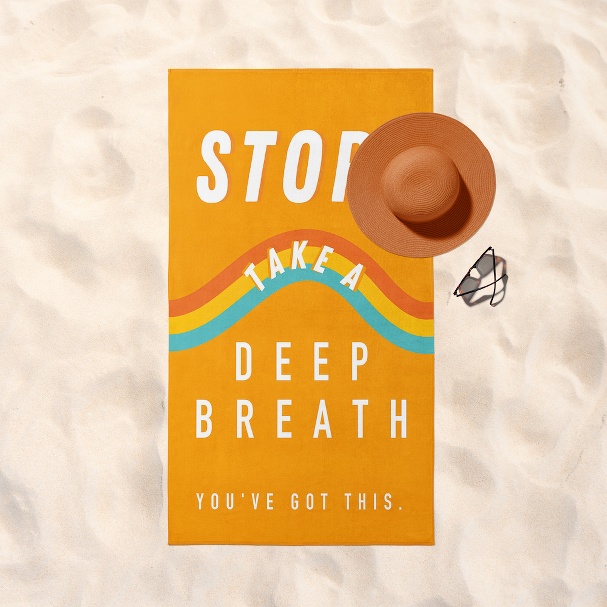 Deep Breath Plaj Havlusu