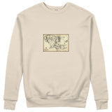 Yüzüklerin Efendisi Orta Dünya Haritası - Lord Of The Rings Sweatshirt