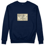 Yüzüklerin Efendisi Orta Dünya Haritası - Lord Of The Rings Sweatshirt