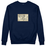 Yüzüklerin Efendisi Orta Dünya Haritası - Lord Of The Rings Sweatshirt
