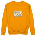 Yüzüklerin Efendisi Orta Dünya Haritası - Lord Of The Rings Sweatshirt
