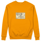 Yüzüklerin Efendisi Orta Dünya Haritası - Lord Of The Rings Sweatshirt