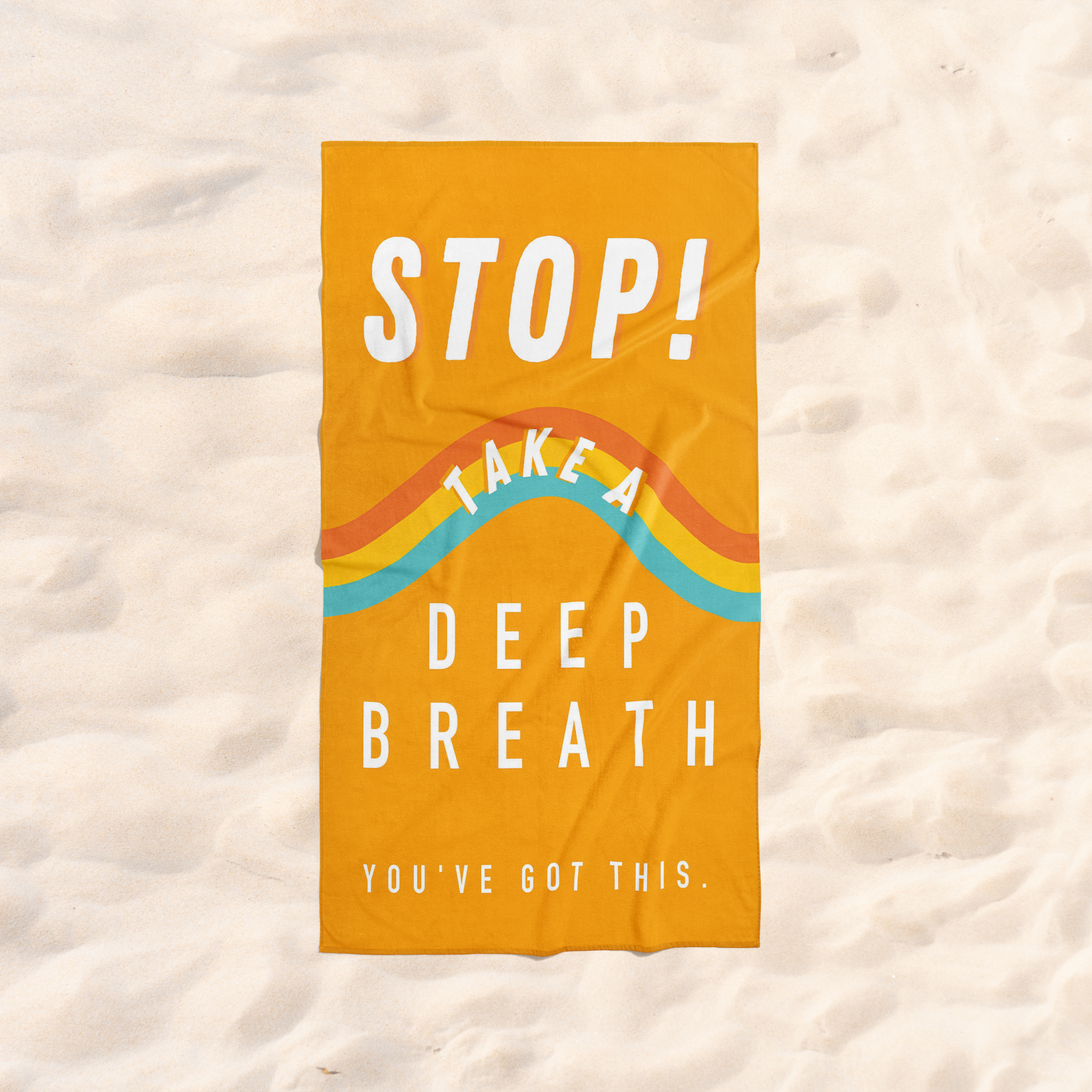 Deep Breath Plaj Havlusu