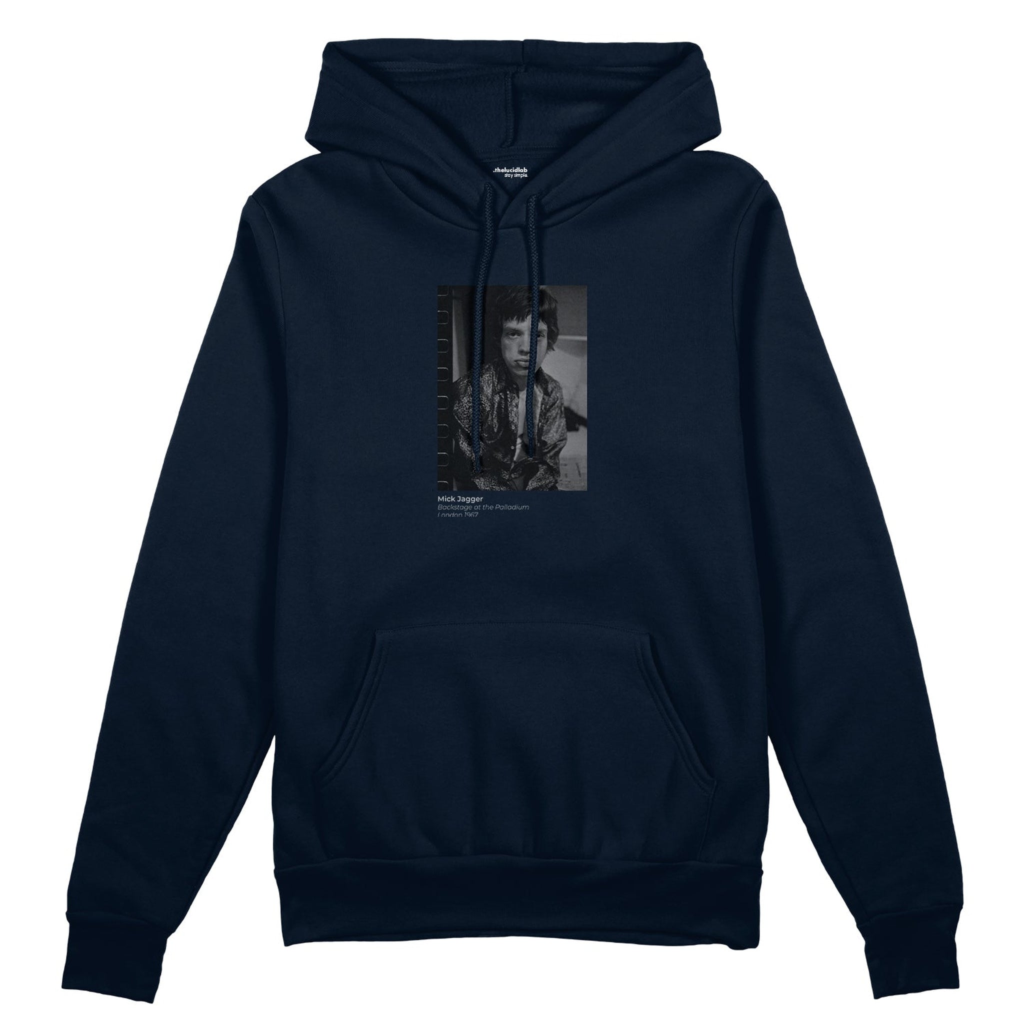 Mick Jagger backstage at the Palladium London 1967 Oversize Hoodie
