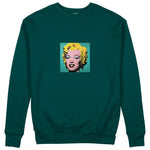Andy Warhol / Marilyn Monroe Blue Sweatshirt