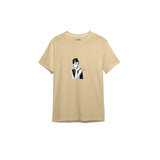 Audrey Hepburn Tişört — Krem