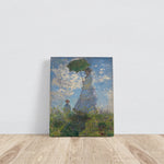La Promenade / Monet Kanvas Tablo