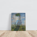La Promenade / Monet Kanvas Tablo