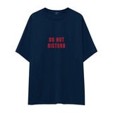 Do Not Disturb Oversize Tişört