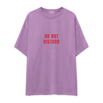 Do Not Disturb Oversize Tişört