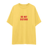 Do Not Disturb Oversize Tişört