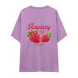 Raspberry Oversize Tişört