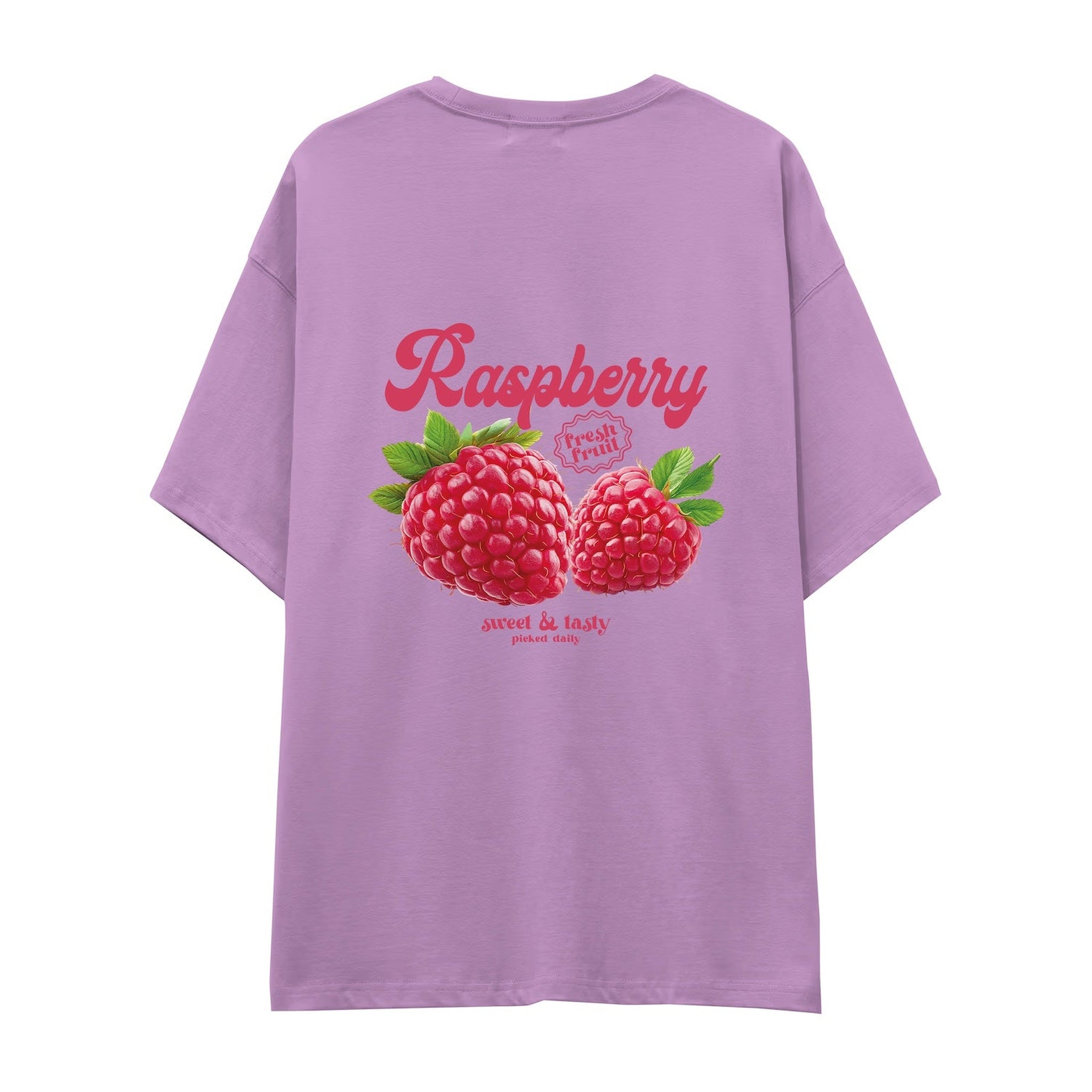 Raspberry Oversize Tişört