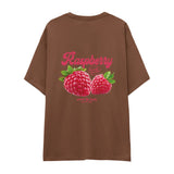 Raspberry Oversize Tişört
