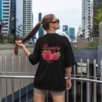 Raspberry Oversize Tişört