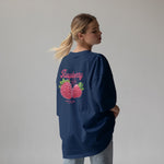 Raspberry Oversize Tişört