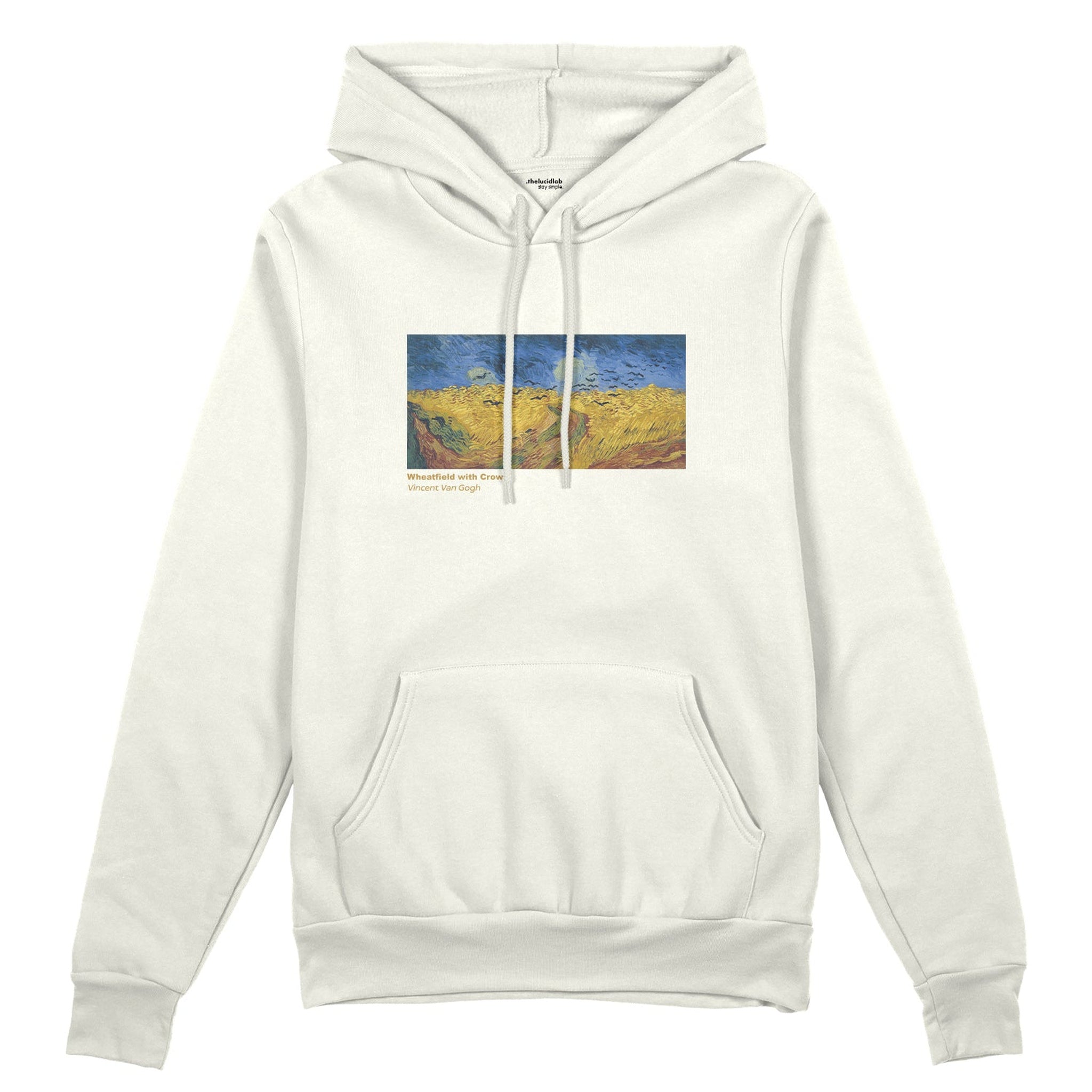 Buğday Tarlası ve Kargalar Oversize Hoodie