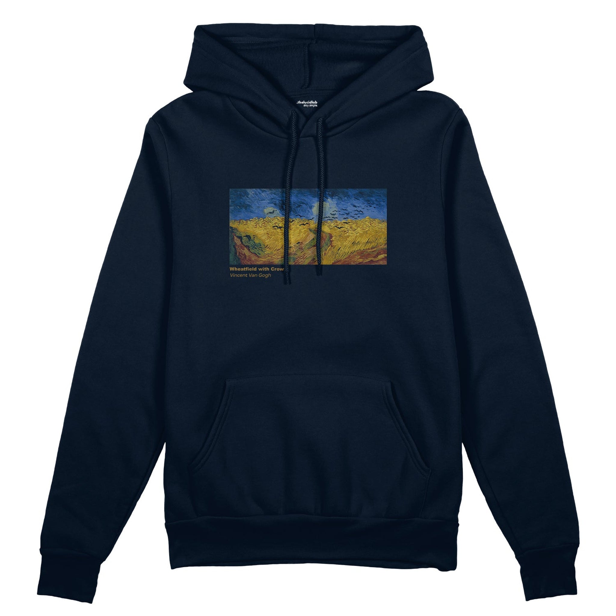 Buğday Tarlası ve Kargalar Oversize Hoodie