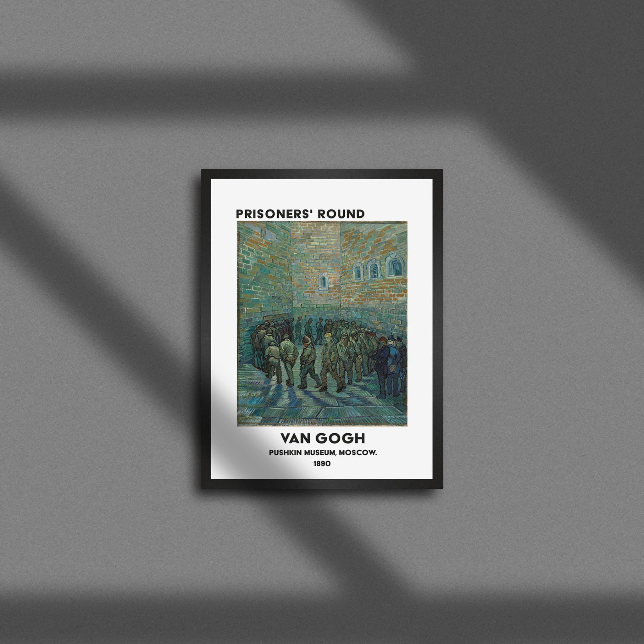 Tutuklular Çemberi - Prisoners Exercising Poster