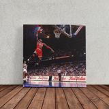 Michael Jordan / Chicago Bulls 1991 NBA Eastern Conference Semifinals Kanvas Tablo