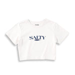 Salty Crop Tişört — Beyaz