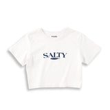 Salty Crop Tişört — Beyaz