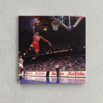 Michael Jordan / Chicago Bulls 1991 NBA Eastern Conference Semifinals Kanvas Tablo