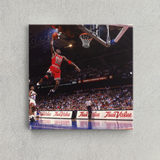 Michael Jordan / Chicago Bulls 1991 NBA Eastern Conference Semifinals Kanvas Tablo
