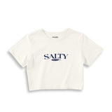 Salty Crop Tişört — Ekru