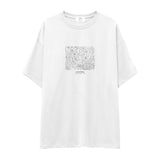 La Nuit étoilée Oversize Tişört