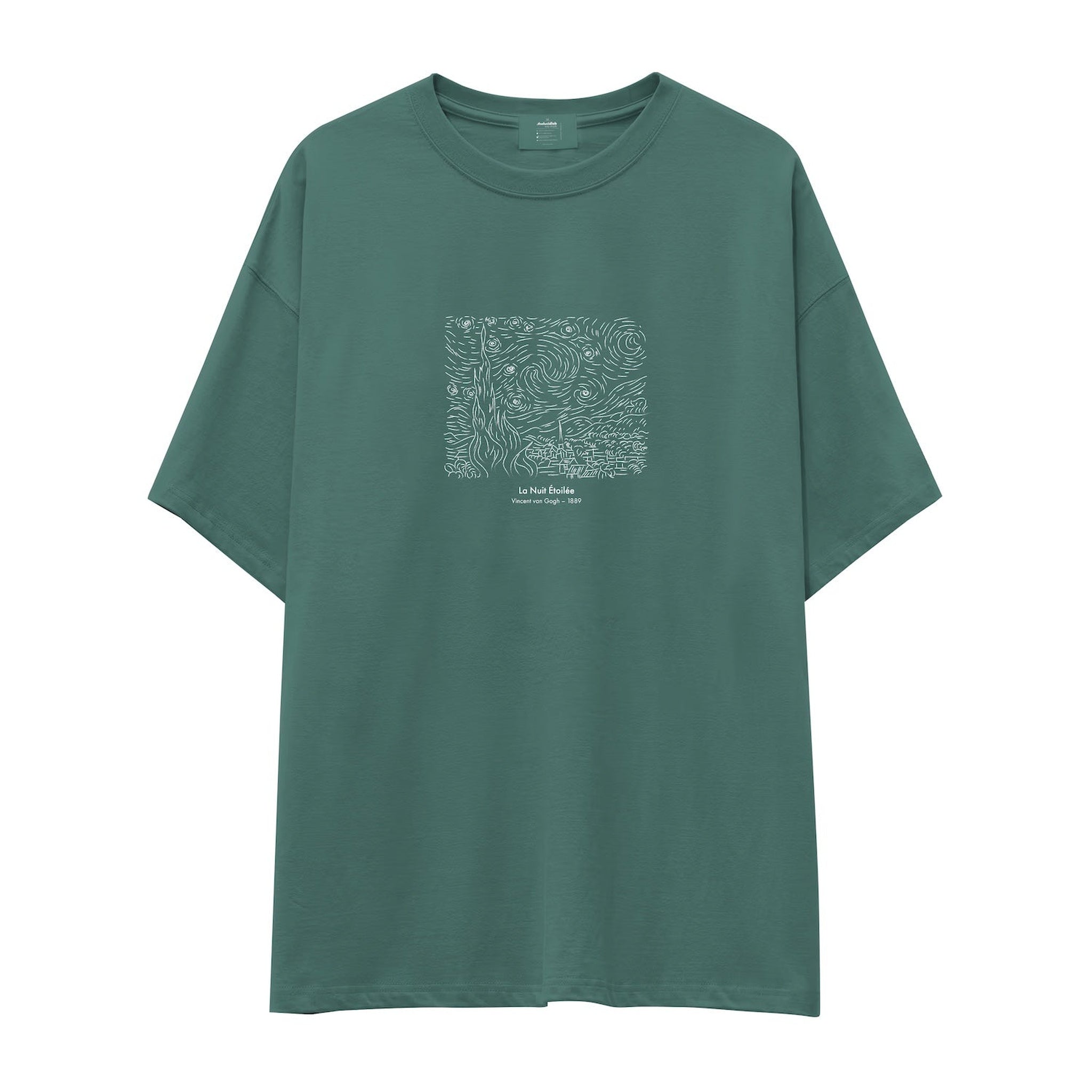 La Nuit étoilée Oversize Tişört