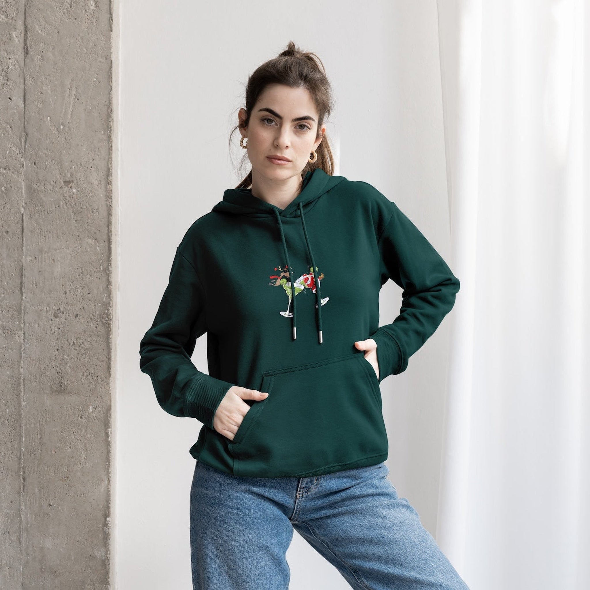 Tipsy Santa Hoodie