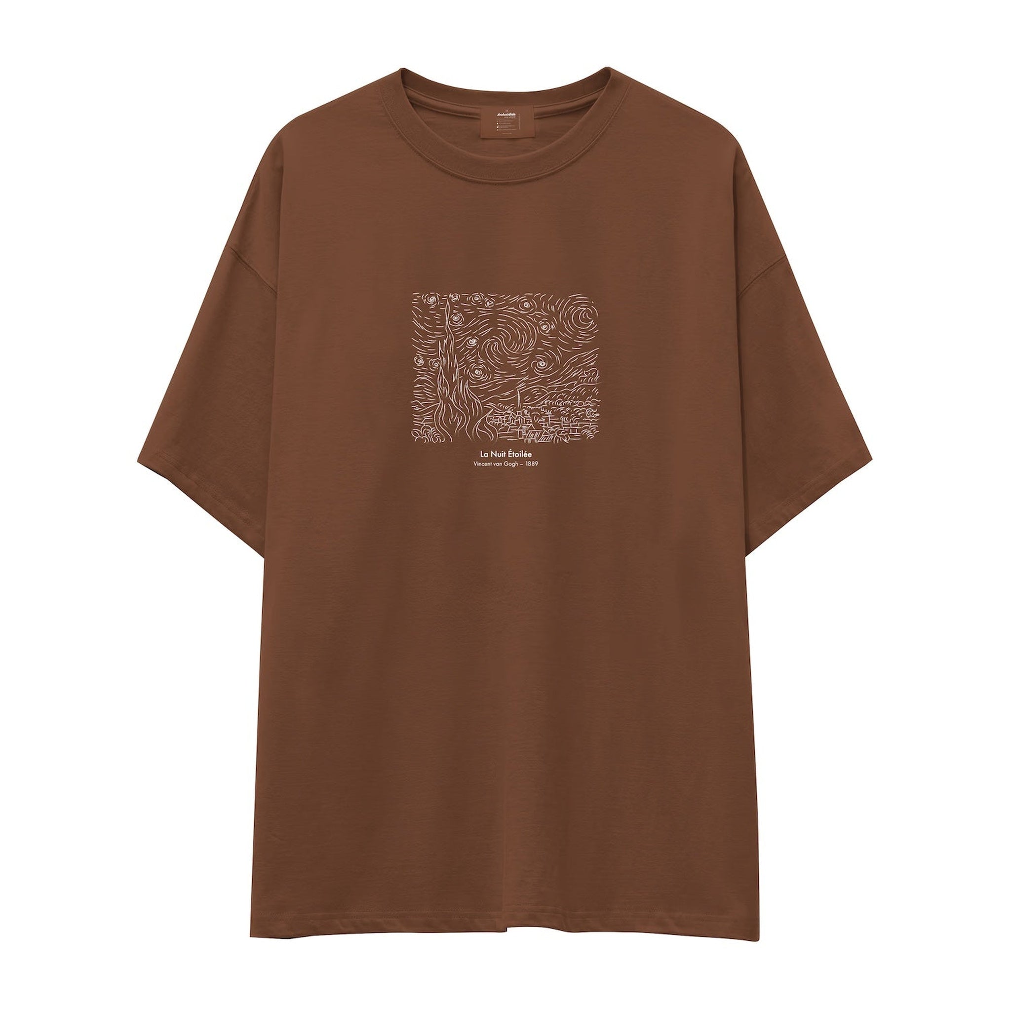 La Nuit étoilée Oversize Tişört