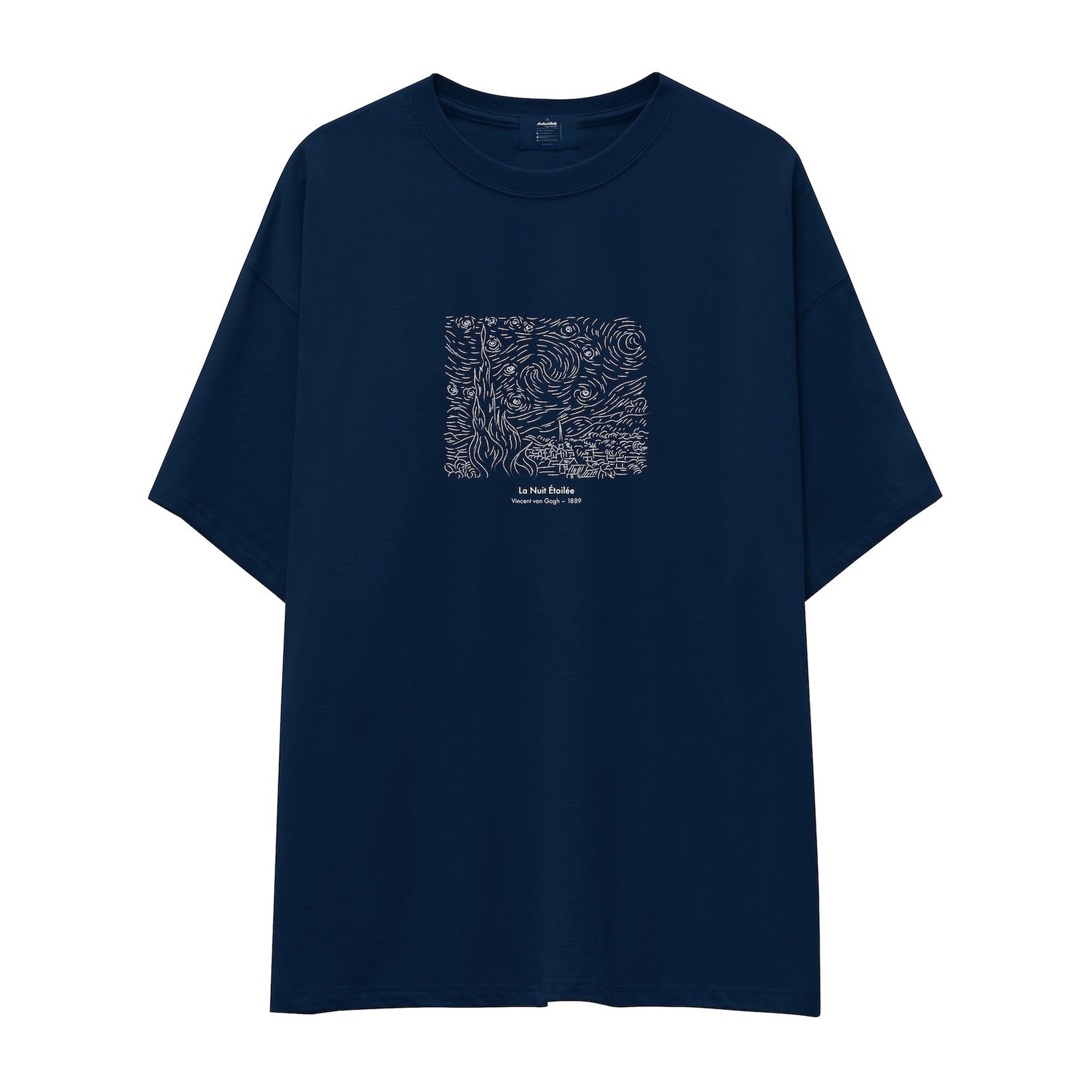 La Nuit étoilée Oversize Tişört