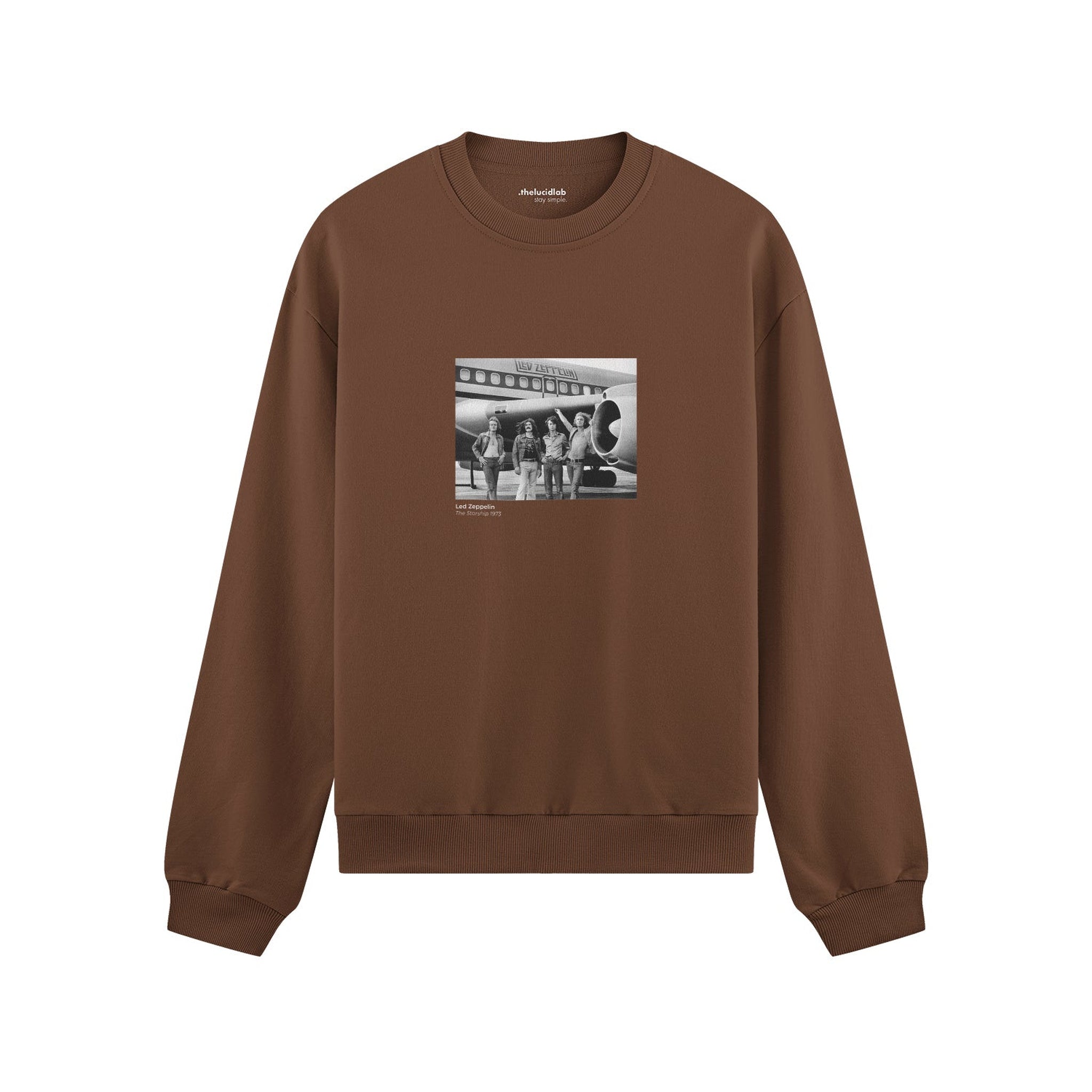 Led Zeppelin The Starship Oversize Sweatshirt